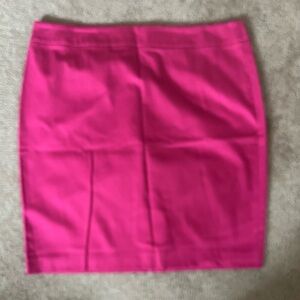 Loft Fuchsia Skirt